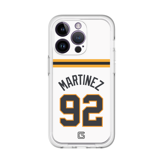 スリムプロテクションプレミアムケース［ 読売ジャイアンツ - #92 MARTINEZ - ホーム ］