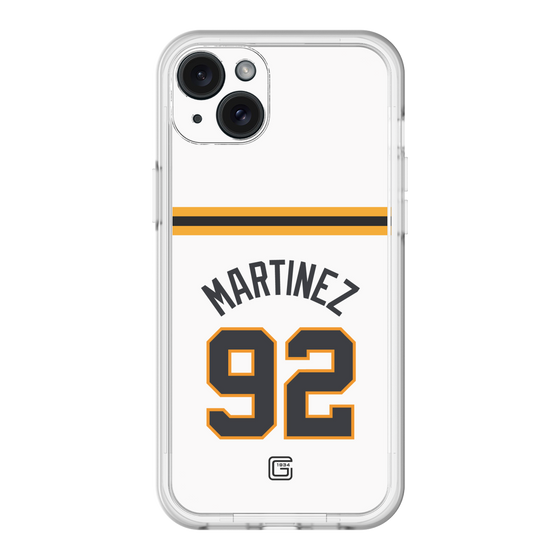 スリムプロテクションプレミアムケース［ 読売ジャイアンツ - #92 MARTINEZ - ホーム ］