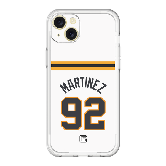 スリムプロテクションプレミアムケース［ 読売ジャイアンツ - #92 MARTINEZ - ホーム ］