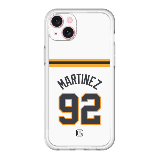 スリムプロテクションプレミアムケース［ 読売ジャイアンツ - #92 MARTINEZ - ホーム ］
