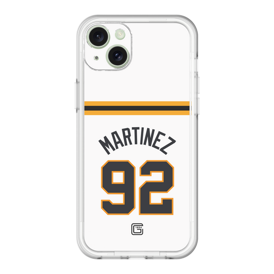 スリムプロテクションプレミアムケース［ 読売ジャイアンツ - #92 MARTINEZ - ホーム ］