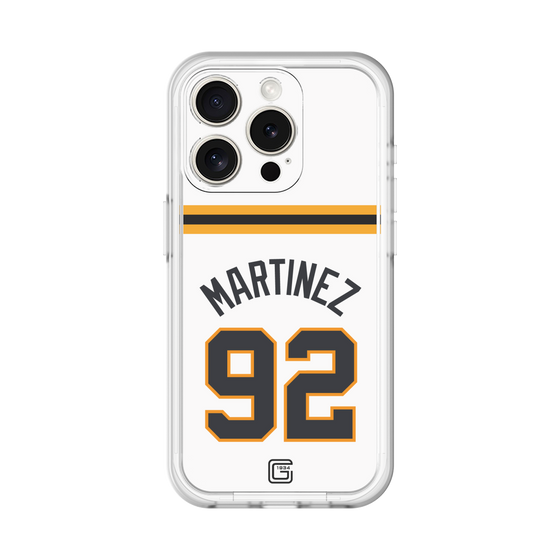 スリムプロテクションプレミアムケース［ 読売ジャイアンツ - #92 MARTINEZ - ホーム ］
