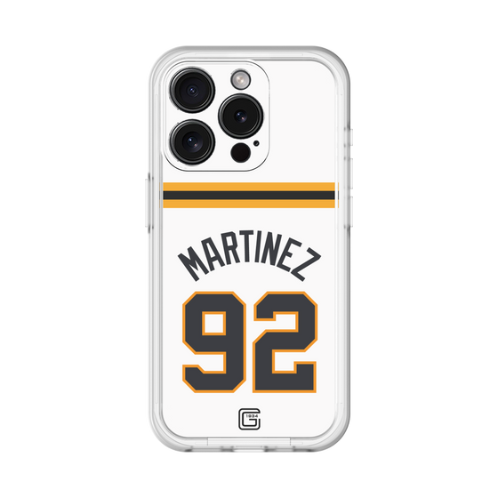 スリムプロテクションプレミアムケース［ 読売ジャイアンツ - #92 MARTINEZ - ホーム ］
