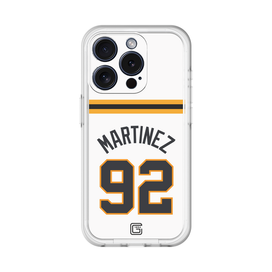 スリムプロテクションプレミアムケース［ 読売ジャイアンツ - #92 MARTINEZ - ホーム ］