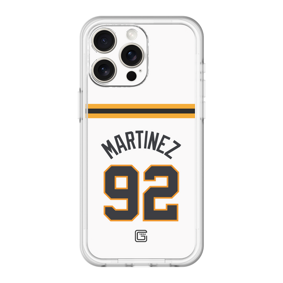 スリムプロテクションプレミアムケース［ 読売ジャイアンツ - #92 MARTINEZ - ホーム ］