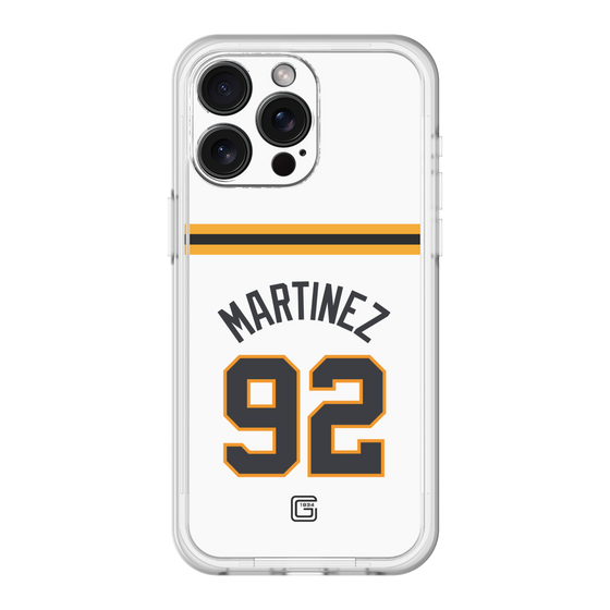 スリムプロテクションプレミアムケース［ 読売ジャイアンツ - #92 MARTINEZ - ホーム ］