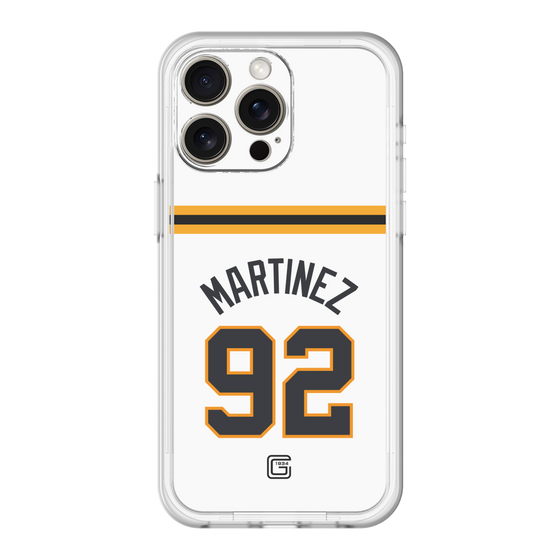 スリムプロテクションプレミアムケース［ 読売ジャイアンツ - #92 MARTINEZ - ホーム ］