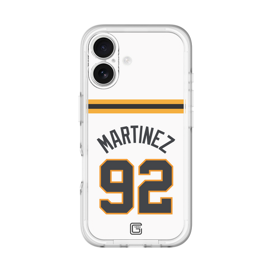 スリムプロテクションプレミアムケース［ 読売ジャイアンツ - #92 MARTINEZ - ホーム ］