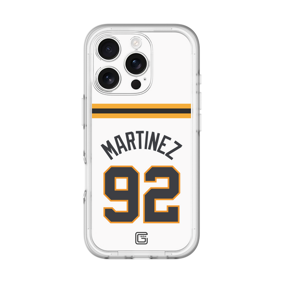 スリムプロテクションプレミアムケース［ 読売ジャイアンツ - #92 MARTINEZ - ホーム ］