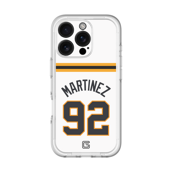 スリムプロテクションプレミアムケース［ 読売ジャイアンツ - #92 MARTINEZ - ホーム ］