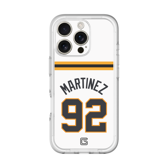 スリムプロテクションプレミアムケース［ 読売ジャイアンツ - #92 MARTINEZ - ホーム ］