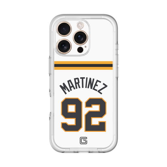 スリムプロテクションプレミアムケース［ 読売ジャイアンツ - #92 MARTINEZ - ホーム ］