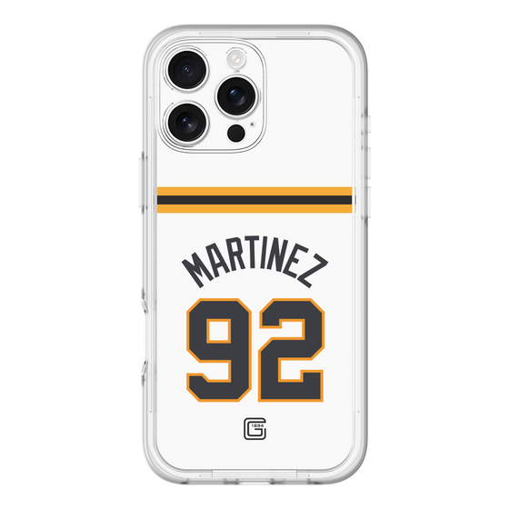 スリムプロテクションプレミアムケース［ 読売ジャイアンツ - #92 MARTINEZ - ホーム ］