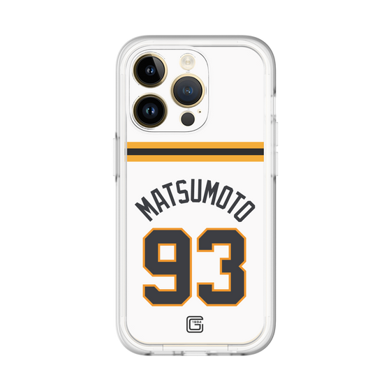 スリムプロテクションプレミアムケース［ 読売ジャイアンツ - #93 MATSUMOTO - ホーム ］