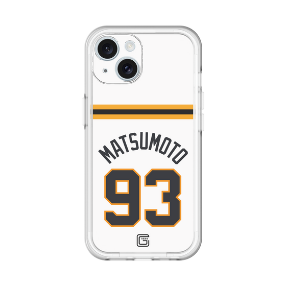 スリムプロテクションプレミアムケース［ 読売ジャイアンツ - #93 MATSUMOTO - ホーム ］