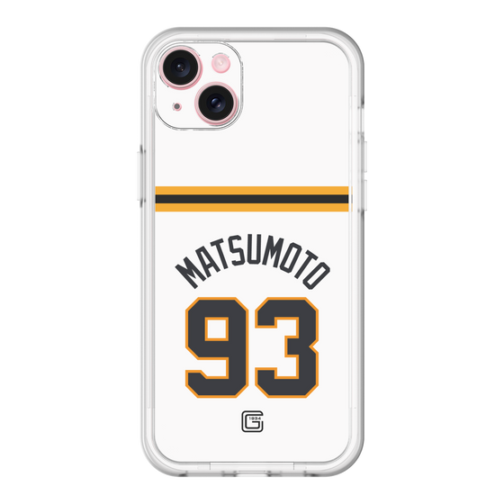 スリムプロテクションプレミアムケース［ 読売ジャイアンツ - #93 MATSUMOTO - ホーム ］