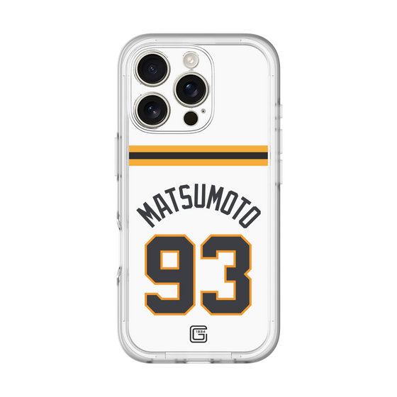 スリムプロテクションプレミアムケース［ 読売ジャイアンツ - #93 MATSUMOTO - ホーム ］