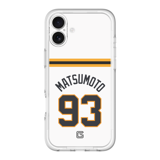 スリムプロテクションプレミアムケース［ 読売ジャイアンツ - #93 MATSUMOTO - ホーム ］