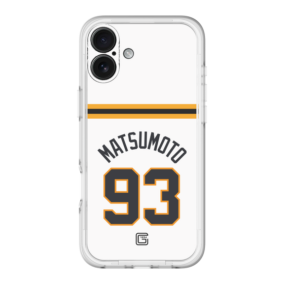 スリムプロテクションプレミアムケース［ 読売ジャイアンツ - #93 MATSUMOTO - ホーム ］