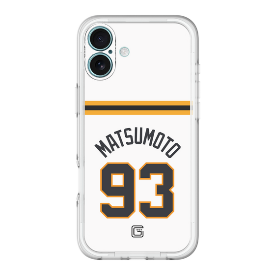 スリムプロテクションプレミアムケース［ 読売ジャイアンツ - #93 MATSUMOTO - ホーム ］