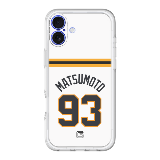 スリムプロテクションプレミアムケース［ 読売ジャイアンツ - #93 MATSUMOTO - ホーム ］