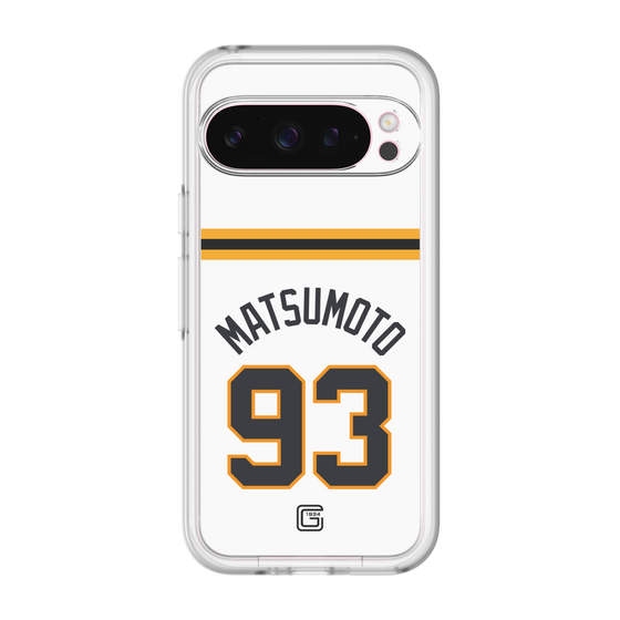 スリムプロテクションプレミアムケース［ 読売ジャイアンツ - #93 MATSUMOTO - ホーム ］
