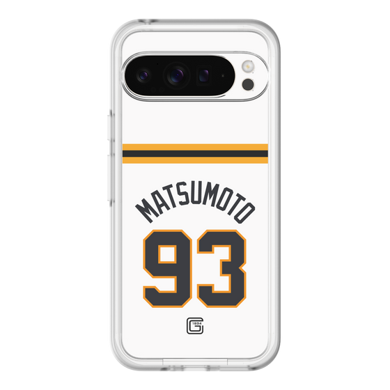 スリムプロテクションプレミアムケース［ 読売ジャイアンツ - #93 MATSUMOTO - ホーム ］