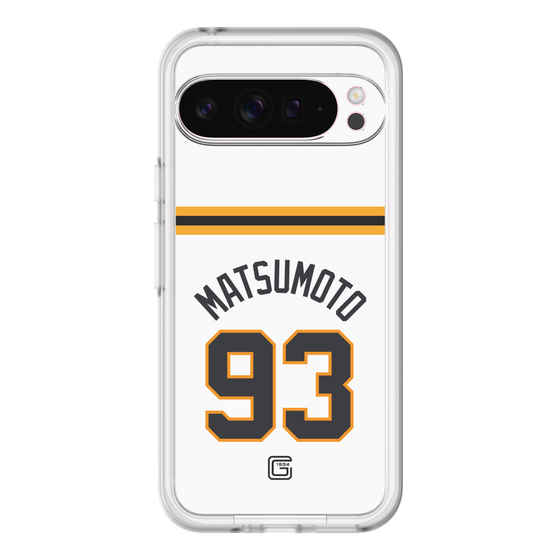 スリムプロテクションプレミアムケース［ 読売ジャイアンツ - #93 MATSUMOTO - ホーム ］