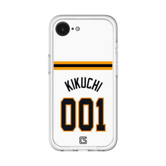 スリムプロテクションプレミアムケース［ 読売ジャイアンツ - #001 KIKUCHI - ホーム ］
