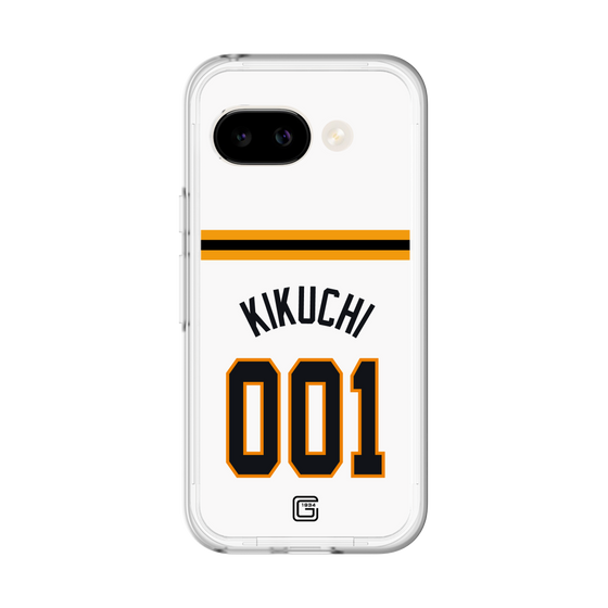 スリムプロテクションプレミアムケース［ 読売ジャイアンツ - #001 KIKUCHI - ホーム ］