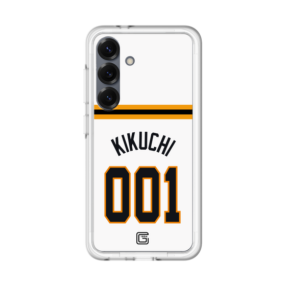 スリムプロテクションプレミアムケース［ 読売ジャイアンツ - #001 KIKUCHI - ホーム ］