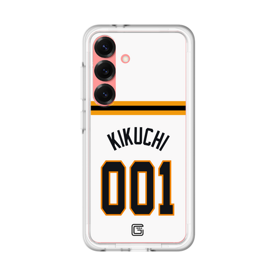 スリムプロテクションプレミアムケース［ 読売ジャイアンツ - #001 KIKUCHI - ホーム ］