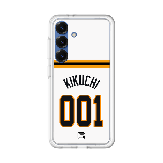 スリムプロテクションプレミアムケース［ 読売ジャイアンツ - #001 KIKUCHI - ホーム ］