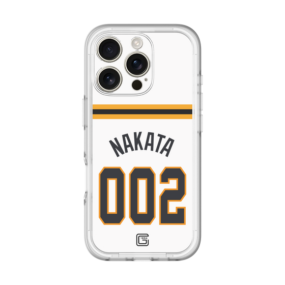スリムプロテクションプレミアムケース［ 読売ジャイアンツ - #002 NAKATA - ホーム ］