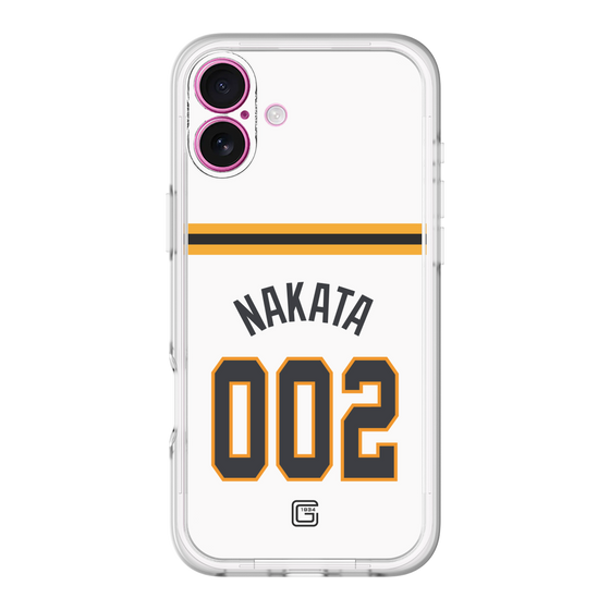 スリムプロテクションプレミアムケース［ 読売ジャイアンツ - #002 NAKATA - ホーム ］