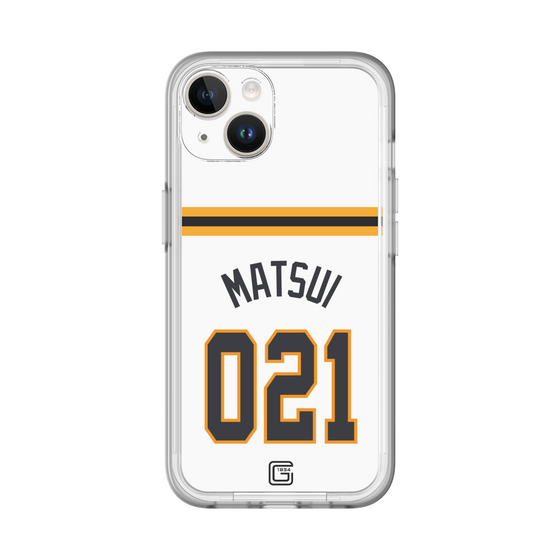 スリムプロテクションプレミアムケース［ 読売ジャイアンツ - #021 MATSUI - ホーム ］