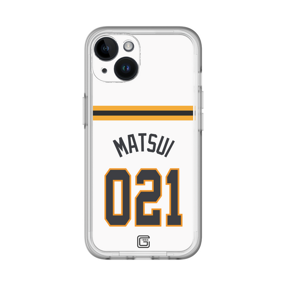 スリムプロテクションプレミアムケース［ 読売ジャイアンツ - #021 MATSUI - ホーム ］