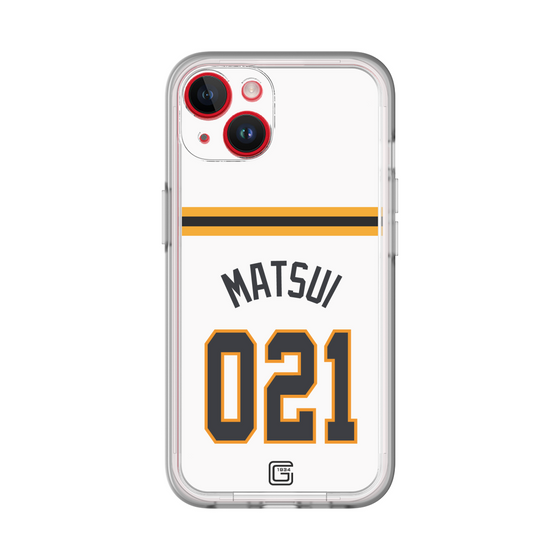 スリムプロテクションプレミアムケース［ 読売ジャイアンツ - #021 MATSUI - ホーム ］