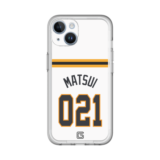 スリムプロテクションプレミアムケース［ 読売ジャイアンツ - #021 MATSUI - ホーム ］