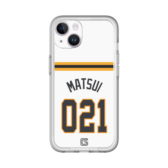 スリムプロテクションプレミアムケース［ 読売ジャイアンツ - #021 MATSUI - ホーム ］