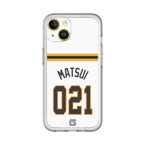 スリムプロテクションプレミアムケース［ 読売ジャイアンツ - #021 MATSUI - ホーム ］