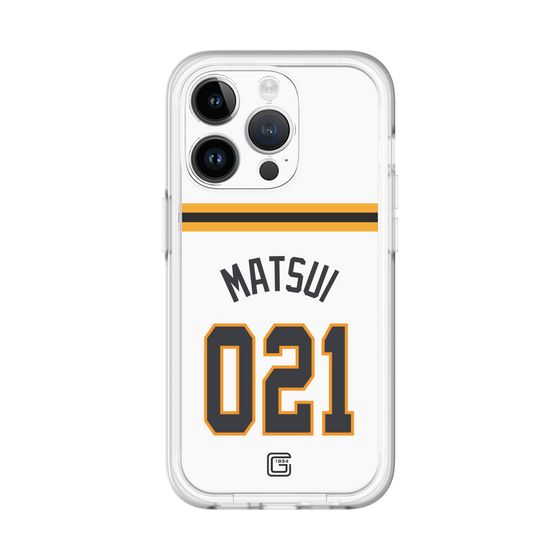 スリムプロテクションプレミアムケース［ 読売ジャイアンツ - #021 MATSUI - ホーム ］