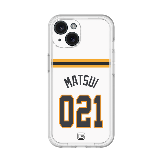 スリムプロテクションプレミアムケース［ 読売ジャイアンツ - #021 MATSUI - ホーム ］