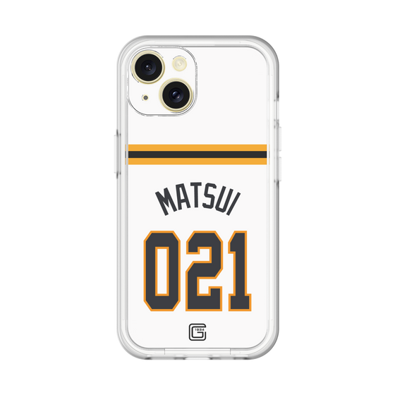 スリムプロテクションプレミアムケース［ 読売ジャイアンツ - #021 MATSUI - ホーム ］