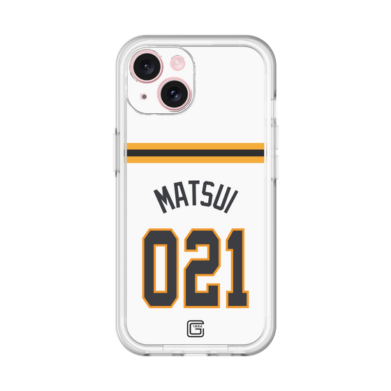 スリムプロテクションプレミアムケース［ 読売ジャイアンツ - #021 MATSUI - ホーム ］