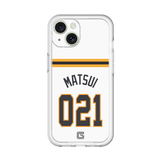スリムプロテクションプレミアムケース［ 読売ジャイアンツ - #021 MATSUI - ホーム ］