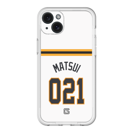 スリムプロテクションプレミアムケース［ 読売ジャイアンツ - #021 MATSUI - ホーム ］