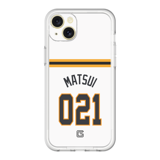 スリムプロテクションプレミアムケース［ 読売ジャイアンツ - #021 MATSUI - ホーム ］