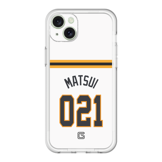 スリムプロテクションプレミアムケース［ 読売ジャイアンツ - #021 MATSUI - ホーム ］