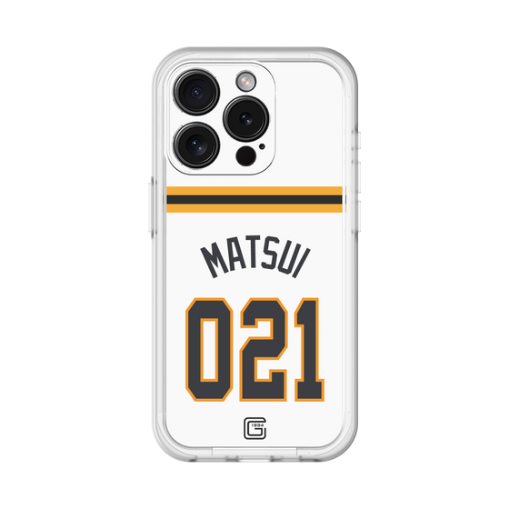 スリムプロテクションプレミアムケース［ 読売ジャイアンツ - #021 MATSUI - ホーム ］